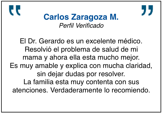 Opinión medico internista